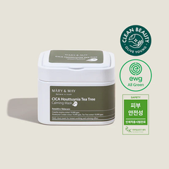 MARY & MAY CICA Houttuynia Tea Tree Calming Mask Pack - Box of 30 sheet masks