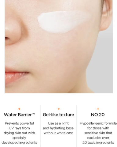Timeless Sunscreen New arrival > P.CALM Water barrier Sun Cream SPF50+ PA++++ - 50ml ...