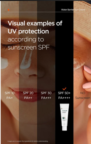 Timeless Sunscreen New arrival > P.CALM Water barrier Sun Cream SPF50+ PA++++ - 50ml ...