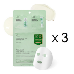 VT CICA RETI-A ALL IN ONE 3STEP MASK - SET OF 3
