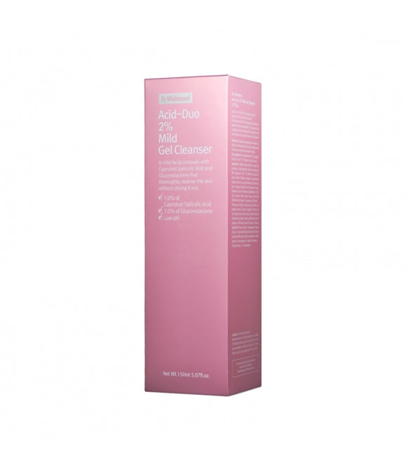 Acid-duo 2% Mild Gel Cleanser By Wishtrend - 150ml - Now available on www.Barefection.com