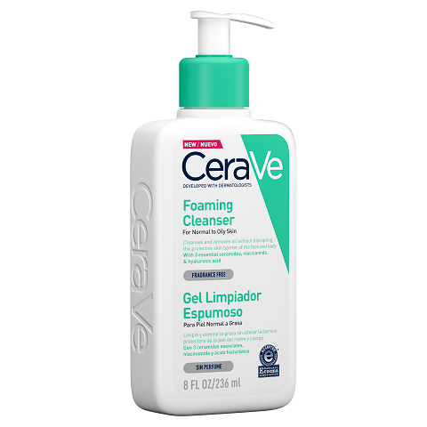 CeraVe Foaming Cleanser - 236ml - New Release - Now available on our sister website www.Barefection.com