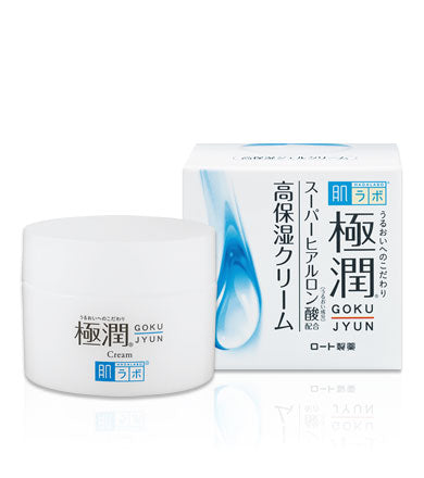 Hada Labo Goku-Jyun Super Hyaluronic Moisturizing Cream – 50g - Now available on our sister website www.Barefection.com