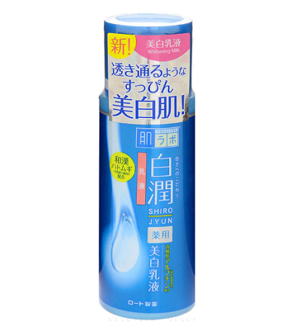 HADA LABO Shiro-Jyun Whitening Emulsion (Milky Lotion) w/ Arbutin - 140ml - Now available on our sister website www.Barefection.com