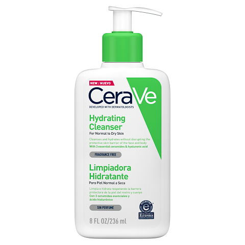 CeraVe Hydrating Cleanser - 236ml - New Release - Now available on our sister website www.Barefection.com