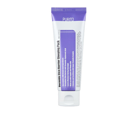 < NEW ARRIVAL > PURITO - Dermide Cica Barrier Sleeping Pack - 80ml - Now available on our sister website www.Barefection.com