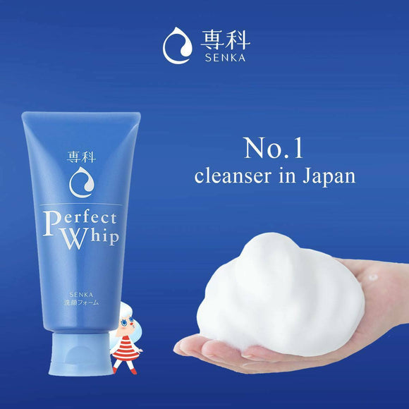 Shiseido Senka Perfect Whip Cleansing Foam - 120g - Now available on our sister website www.Barefection.com