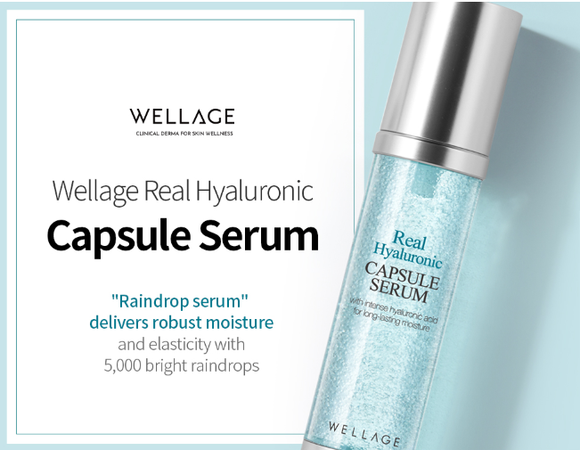 Wellage Real Hyaluronic Capsule Serum now available at Timeless UK. Visit us at www.timeless-uk.com for product details and our latest offers!
