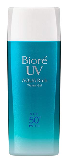 Biore UV Aqua Rich Watery Gel SPF50+ / PA++++ is now available at Timeless UK. Visit us at www.timeless-uk.com for product details and our latest offers!