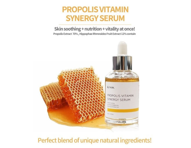 iUNIK - Propolis Vitamin Synergy Serum is now available to Timeless UK. Visit us at www.timeless-uk.com for product details and our latest offers!