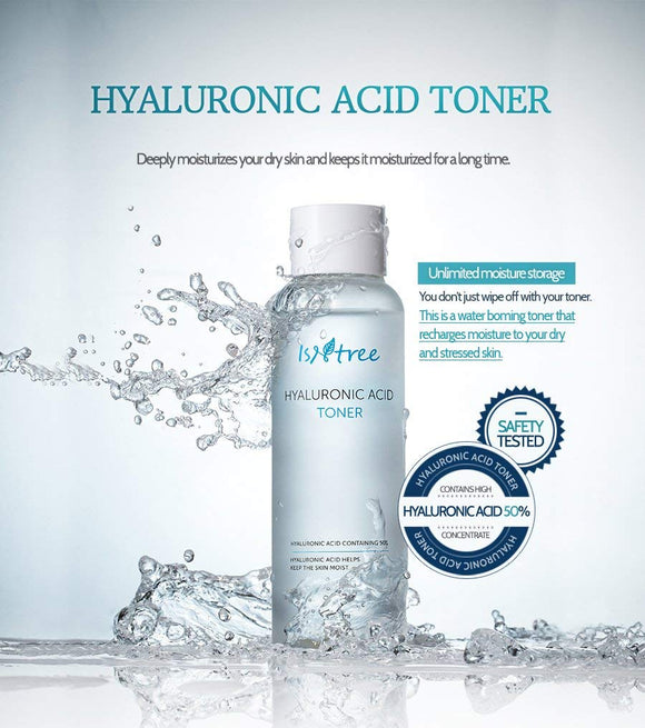 IsNtree Hyaluronic Acid Toner at Timeless UK. Visit us at www.timeless-uk.com for product details and latest deals!