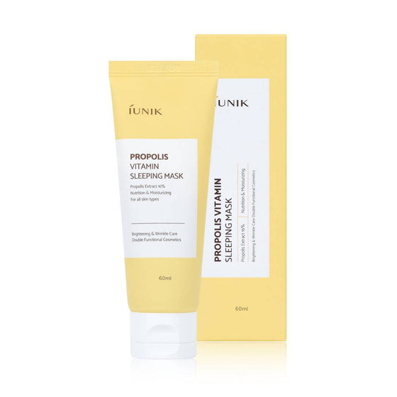 iUNIK - Propolis Vitamin Sleeping Mask is now available at Timeless UK.Visit us at www.timeless-uk.com for product details and our latest offers!